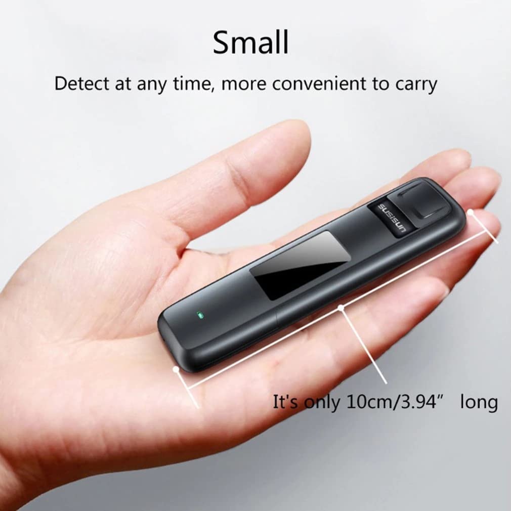 USB port on amiciSense Alcohol Breath Analyzer.